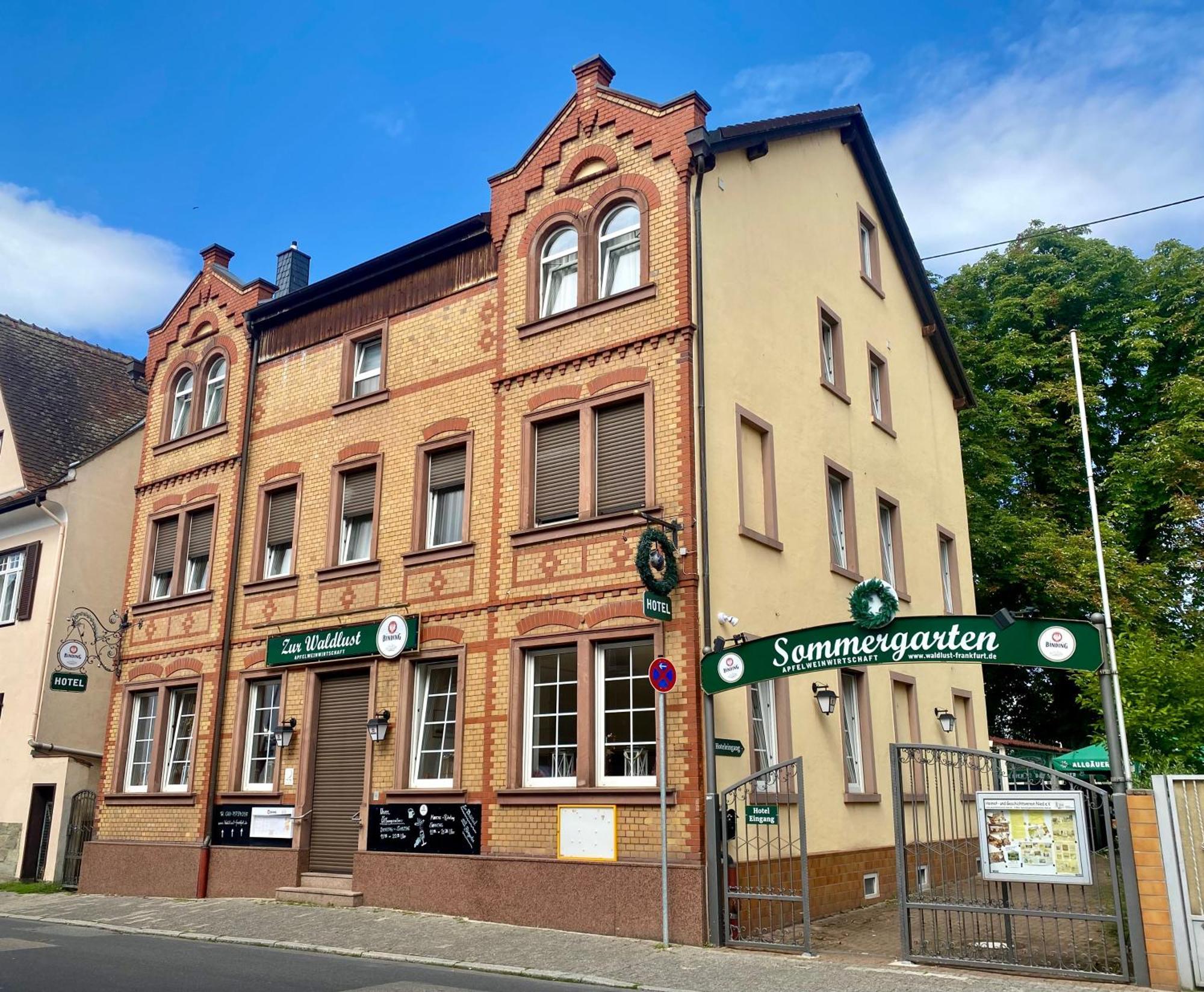 Zur Waldlust Hotell Frankfurt am Main Exteriör bild